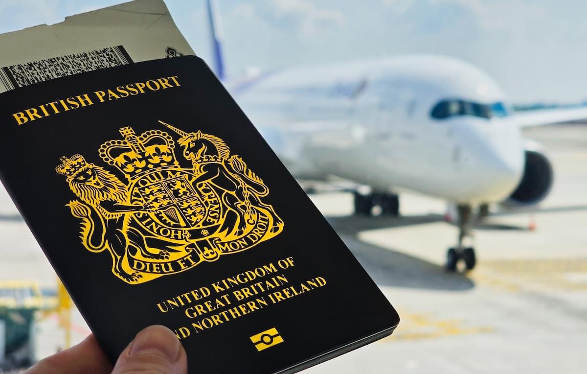 UK Passport Warning